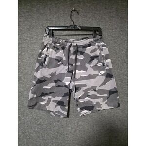 Nike Shorts Men's Medium Black / Gray Camo Club Fleece 9" Inseam - AR2899-065